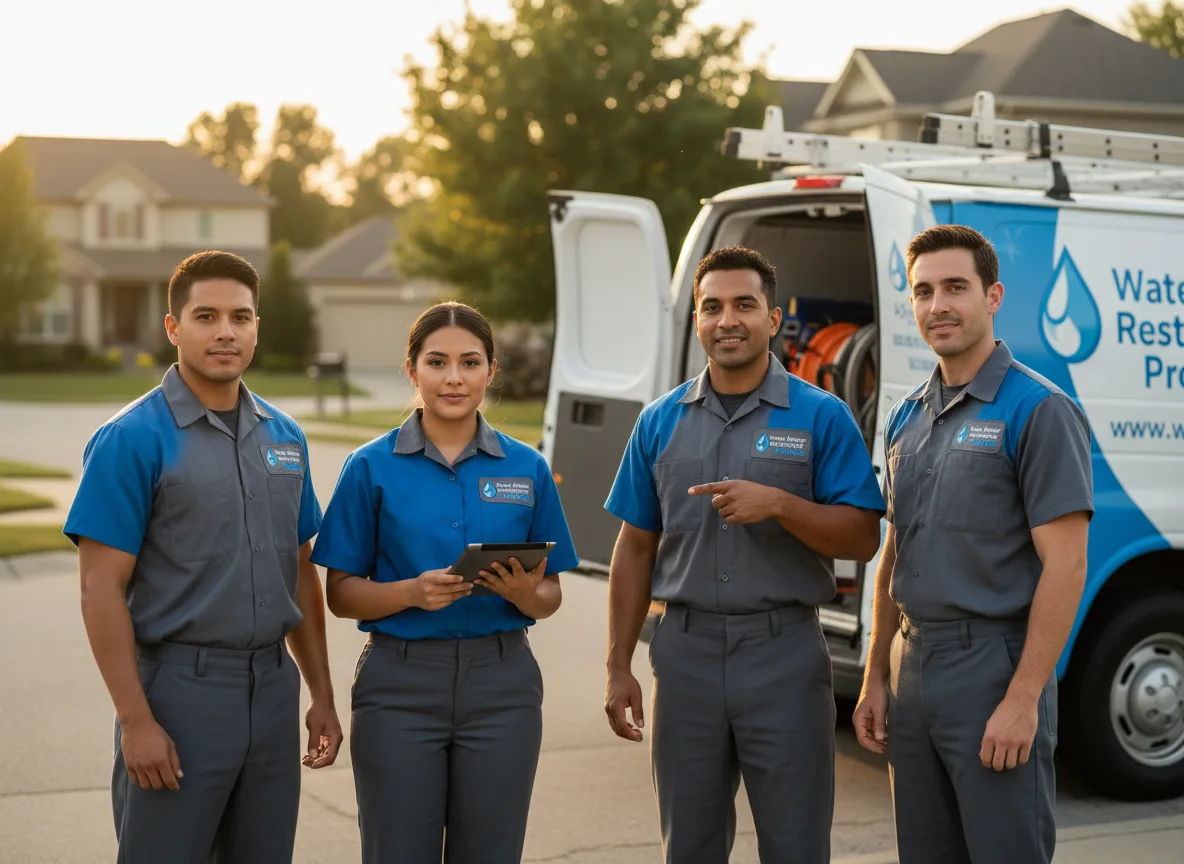 Flood Restoration company in Hustle, VA